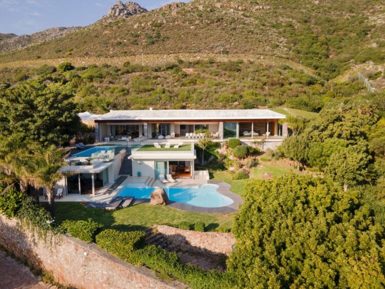 Villa Cockpit Luxus Ferienhaus Kapstadt Südafrika Mieten Frontansicht