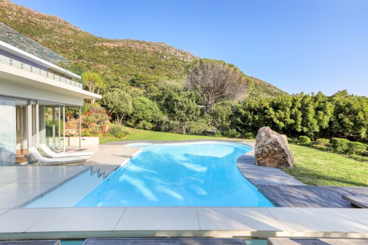 Villa Cockpit Luxus Ferienhaus Kapstadt Südafrika Mieten Poolbereich