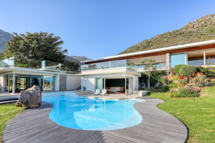 Villa Cockpit Luxus Ferienhaus Kapstadt Südafrika Mieten Pooldeck