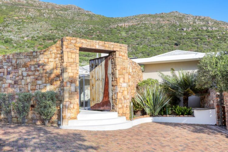 Villa Cockpit Luxus Ferienhaus Kapstadt Südafrika Mieten Tor