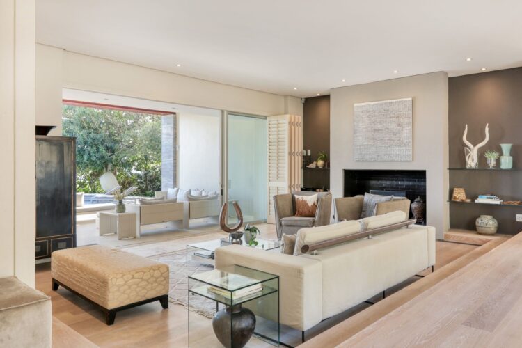 Villa Cockpit Luxus Ferienhaus Kapstadt Südafrika Mieten Wohnbereich