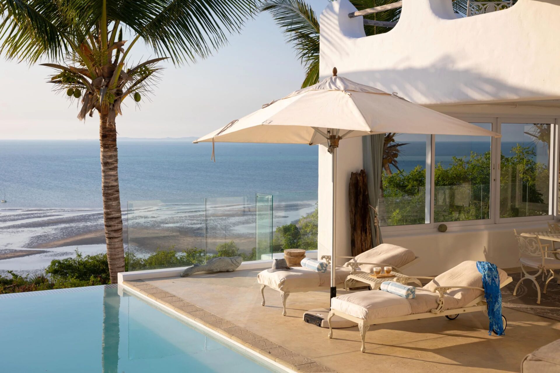 Villa Da Praia Luxus Ferienhaus Mosambik Mieten Liegen