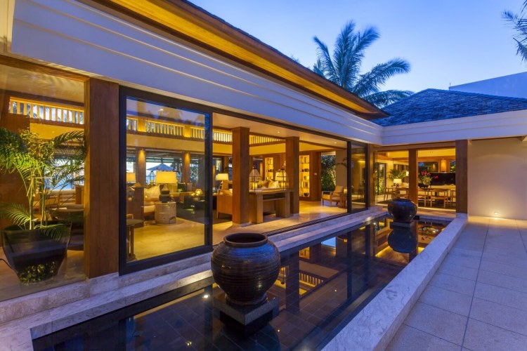 Villa Danatai Phuket Beleuchtet Aussen