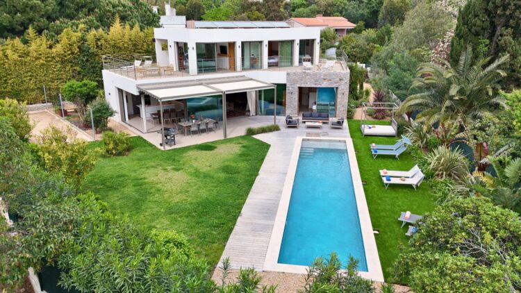 Villa Delphine Luxus Ferienvilla Cote D Azur Mieten Außenansicht