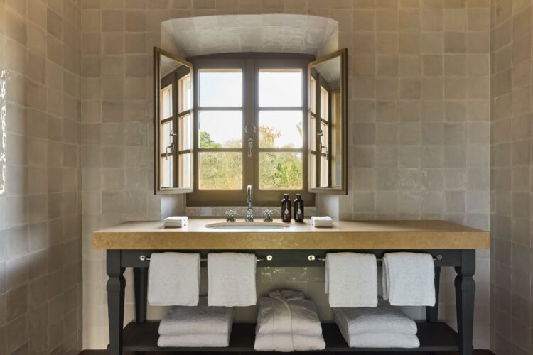 Villa Dolca Vita Luxus Ferienhaus Toskana Italien Mieten Bad