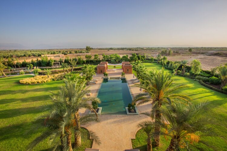 Villa Douce Amande Luxus Ferienhaus Marokko Mieten Pool