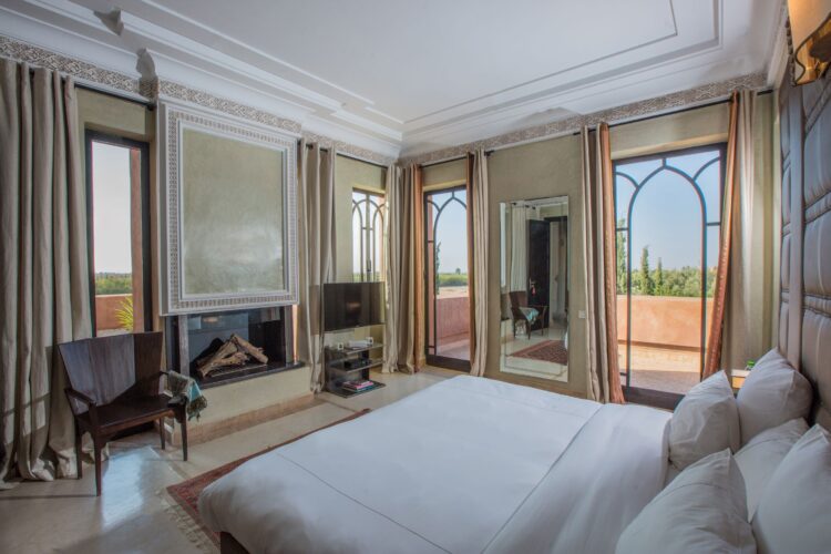 Villa Douce Amande Luxus Ferienhaus Marokko Mieten Schlafen