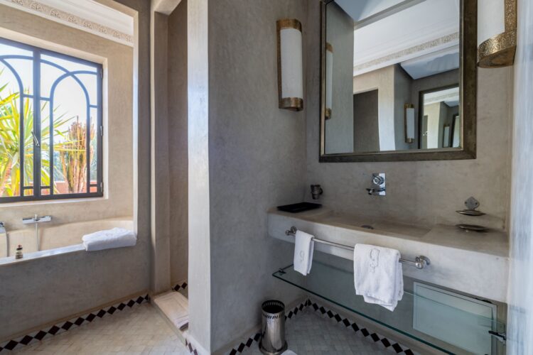 Villa Douce Amande Luxus Ferienvilla Marokko Mieten Bad