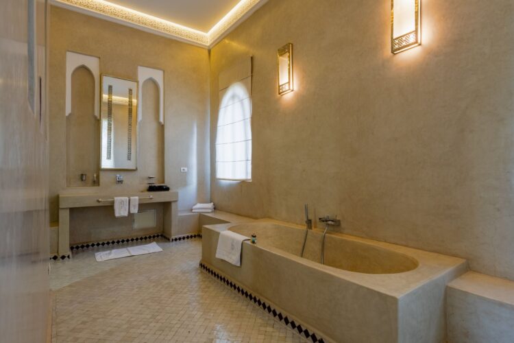 Villa Douce Amande Luxus Ferienvilla Marokko Mieten Badewanne