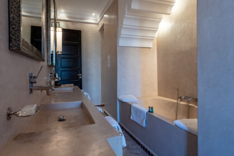 Villa Douce Amande Luxus Ferienvilla Marokko Mieten Badezimmer