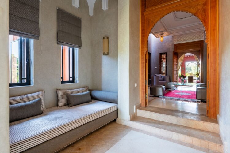 Villa Douce Amande Luxus Ferienvilla Marokko Mieten Flur