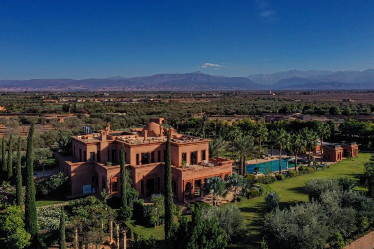 Villa Douce Amande Luxus Ferienvilla Marokko Mieten Lage