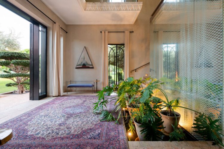 Villa Douce Amande Luxus Ferienvilla Marokko Mieten Pflanzen
