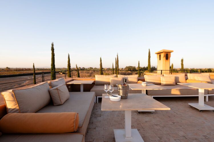 Villa Douce Amande Luxus Ferienvilla Marokko Mieten Rooftop