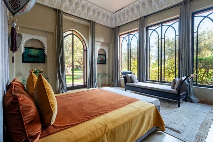 Villa Douce Amande Luxus Ferienvilla Marokko Mieten Schlafen