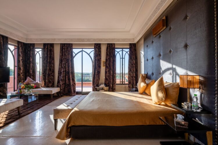 Villa Douce Amande Luxus Ferienvilla Marokko Mieten Schlafzimmer