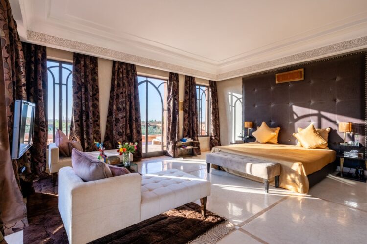 Villa Douce Amande Luxus Ferienvilla Marokko Mieten Suite