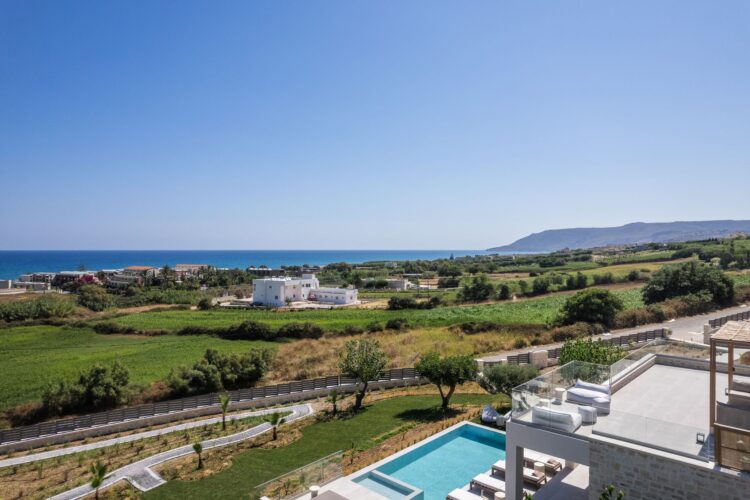 Villa Dramia Luxus Ferienhaus Kreta Mit Pool Mieten Lage