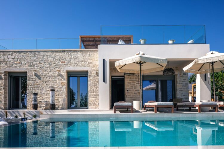 Villa Dramia Luxus Ferienhaus Kreta Mit Pool Mieten Pool