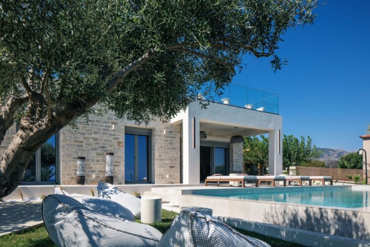Villa Dramia Luxus Ferienhaus Kreta Mit Pool Mieten Relax
