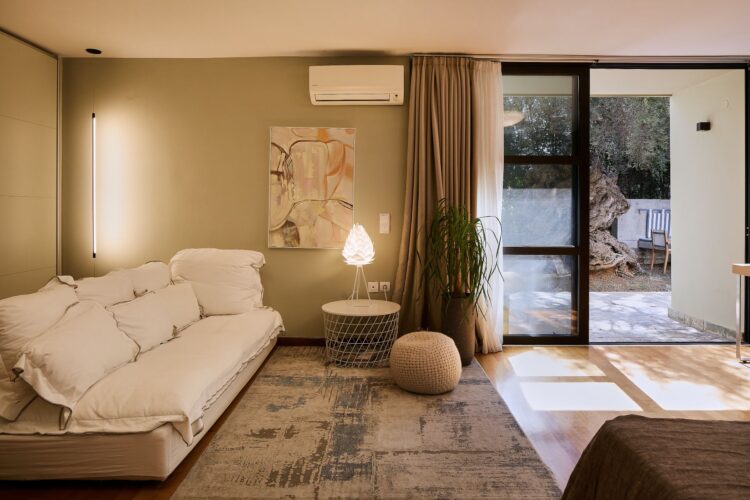 Villa Epta Luxus Ferienhaus Kreta Mieten Master