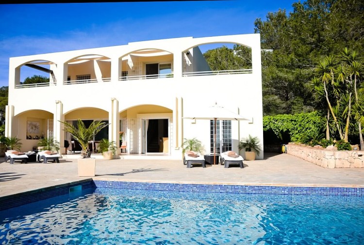 Villa Es Cavallet Ibiza Aussenansicht