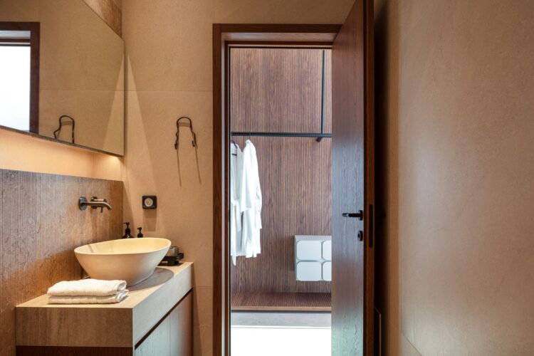 Villa Estelle Luxus Ferienhaus Kreta Mieten Bad