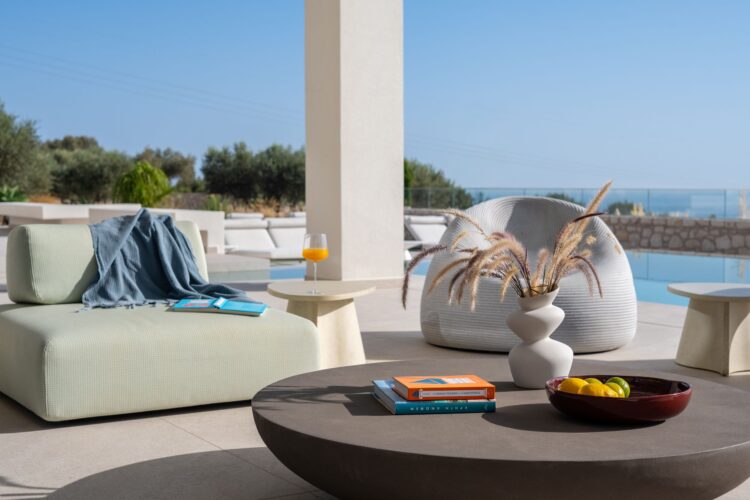 Villa Estelle Luxus Ferienhaus Kreta Mieten Detail