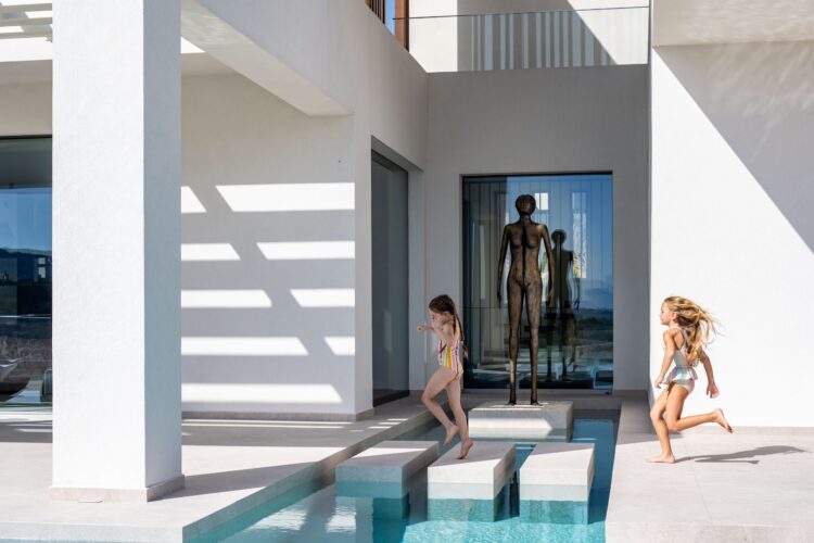 Villa Estelle Luxus Ferienhaus Kreta Mieten Kids