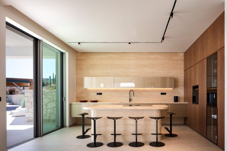 Villa Estelle Luxus Ferienhaus Kreta Mieten Küche