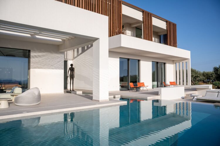 Villa Estelle Luxus Ferienhaus Kreta Mieten Pooldetails