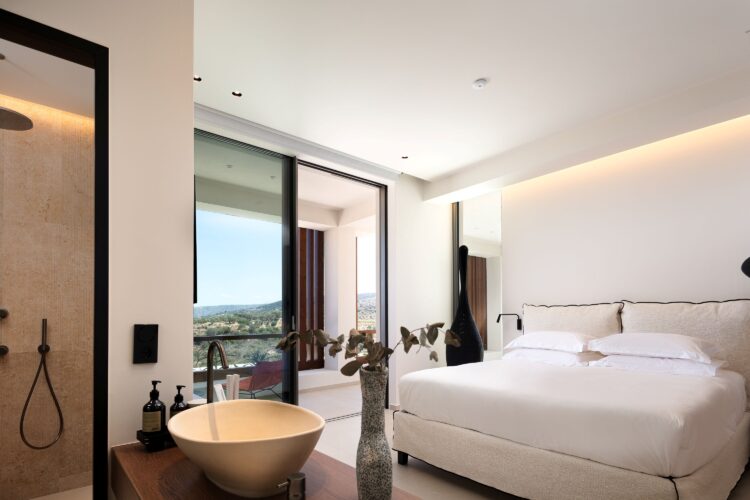 Villa Estelle Luxus Ferienhaus Kreta Mieten Ensuite