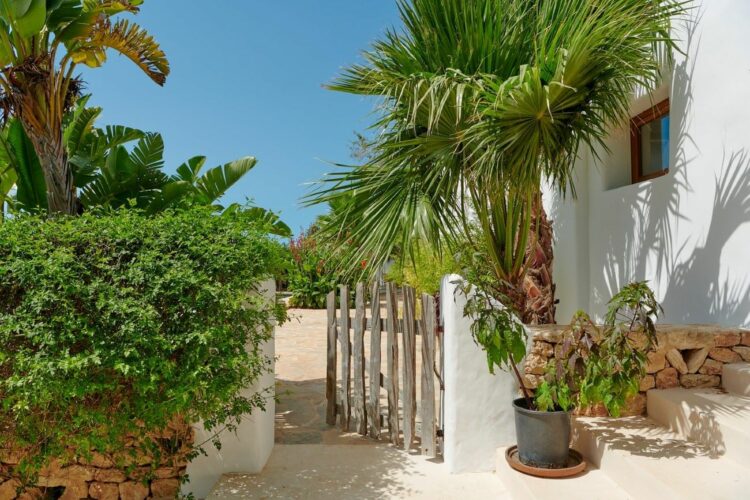 Villa Eulalia Exklusives Ferienhaus Ibiza Eingang