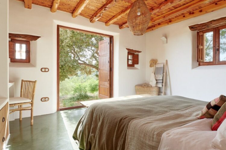 Villa Eulalia Luxuriöses Ferienhaus Ibiza Mieten Schlafzimmer Im Apartment