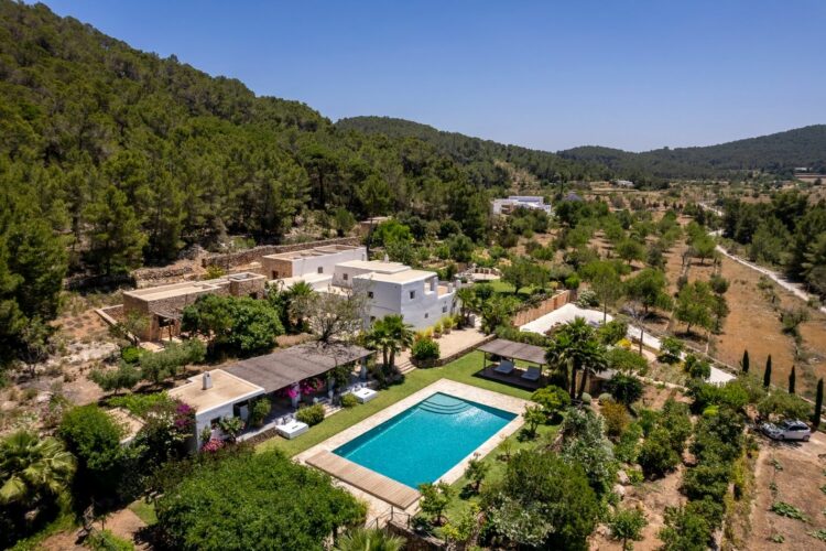 Villa Eulalia Luxus Ferienhaus Ibiza Lage