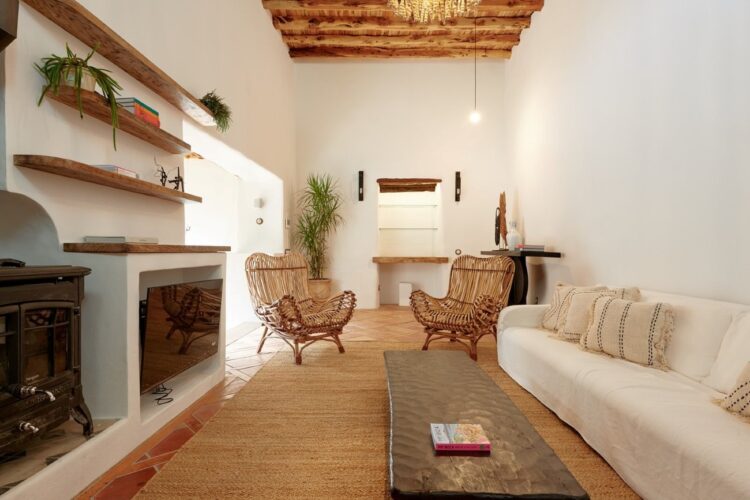 Villa Eulalia Luxus Ferienvilla Ibiza Cozy Wohnbereich