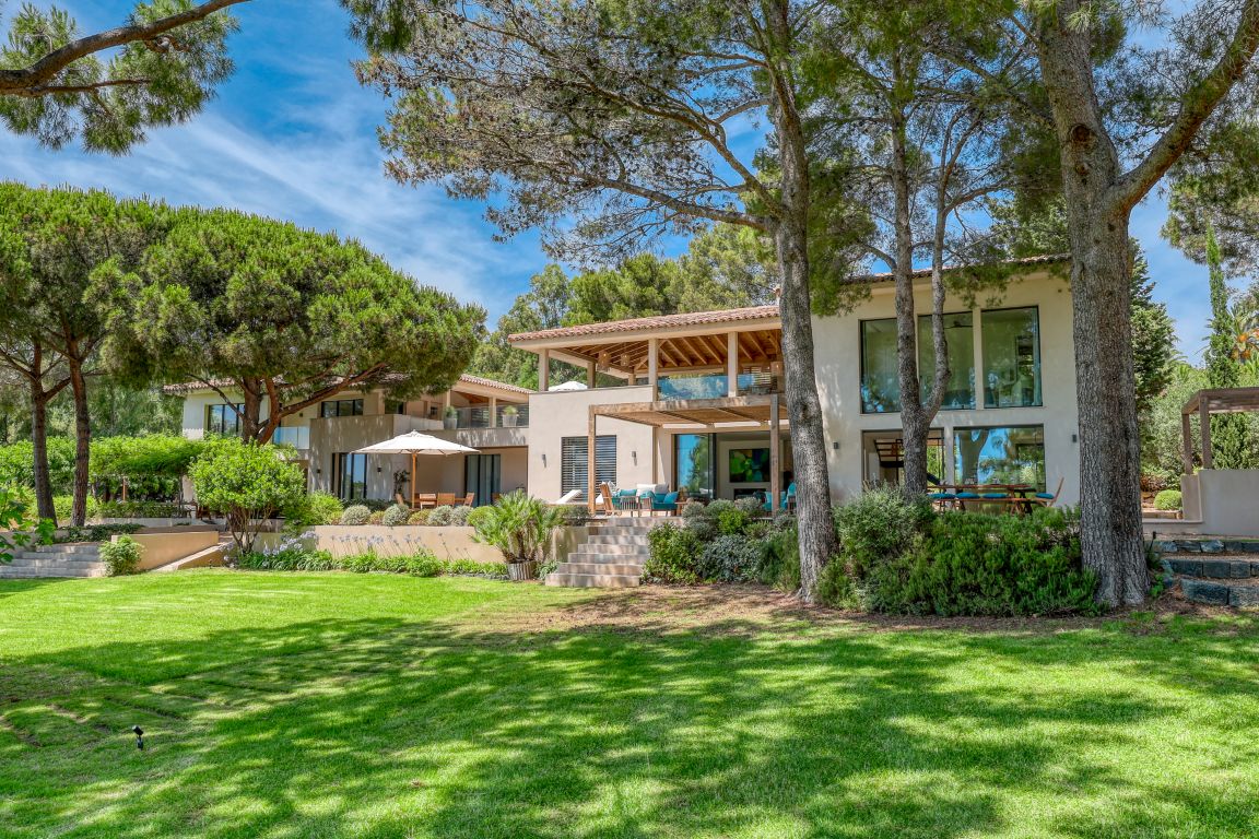 Villa Fleur Luxus Ferienhaus Cote D Azur Mieten Außenansicht