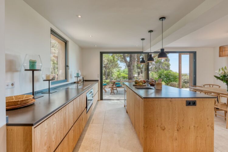 Villa Fleur Luxus Ferienhaus Cote D Azur Mieten Küche