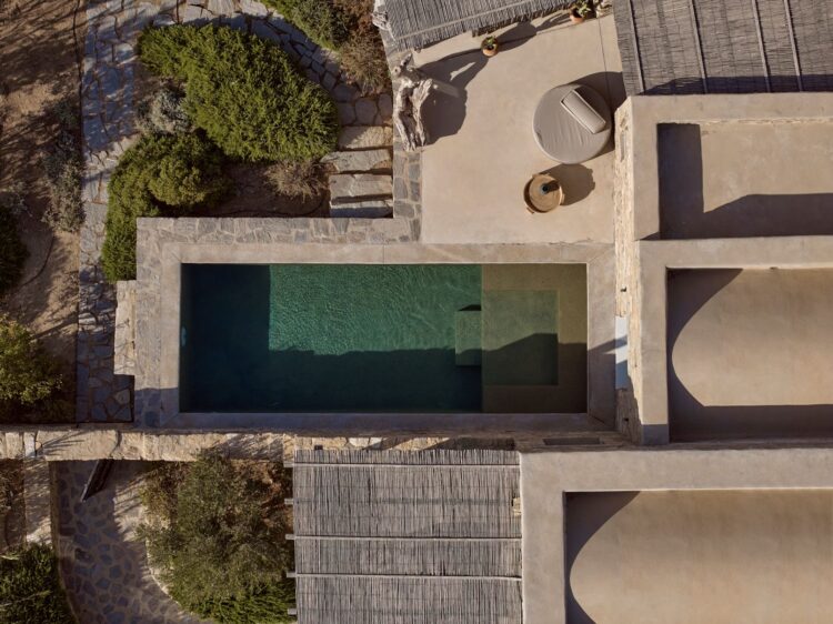 Villa Ftelia View Luxus Ferienhaus Mykonos Mit Pool Mieten Pool