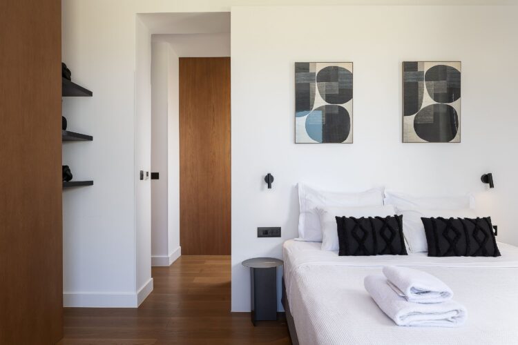 Villa Gianni Luxus Ferienhaus Kreta Am Meer Mieten Kissen