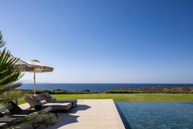 Villa Gianni Luxus Ferienhaus Kreta Am Meer Mieten Liegen