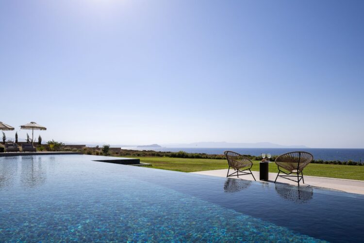 Villa Gianni Luxus Ferienhaus Kreta Am Meer Mieten Pool Detail