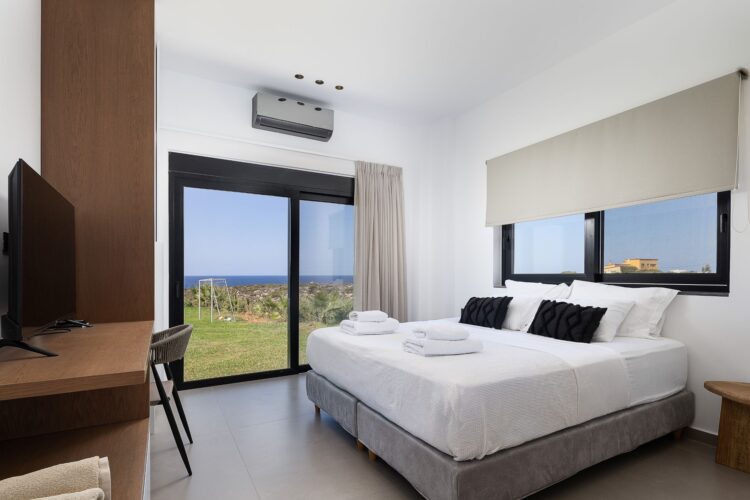 Villa Gianni Luxus Ferienhaus Kreta Am Meer Mieten Schlaf