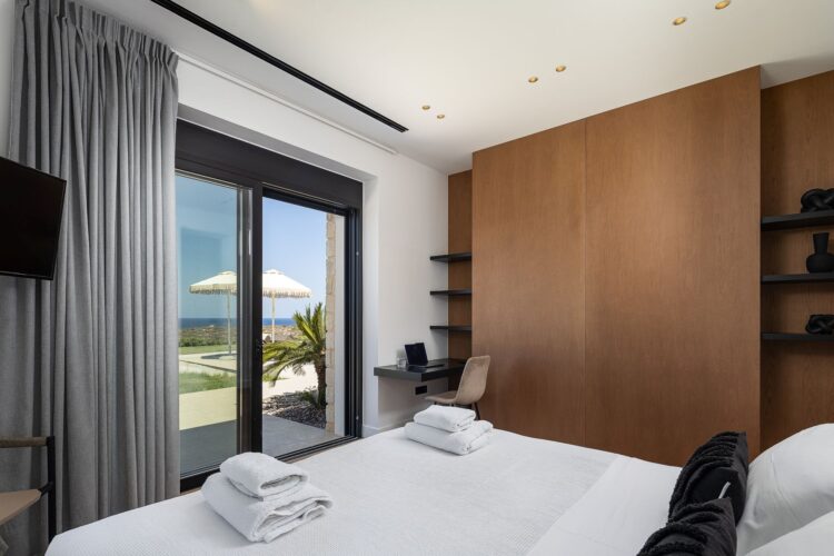 Villa Gianni Luxus Ferienhaus Kreta Am Meer Mieten Schlafzimmer