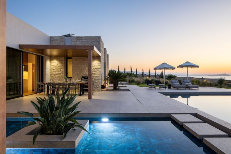 Villa Gianni Luxus Ferienhaus Kreta Am Meer Mieten By Night