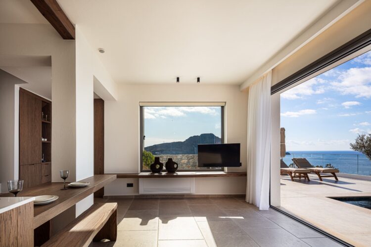 Villa Gino Luxus Ferienhaus Kreta Am Strand Mieten Wohnen