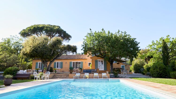 Villa Grimaud Luxus Ferienhaus Cote D Azur Mieten Front