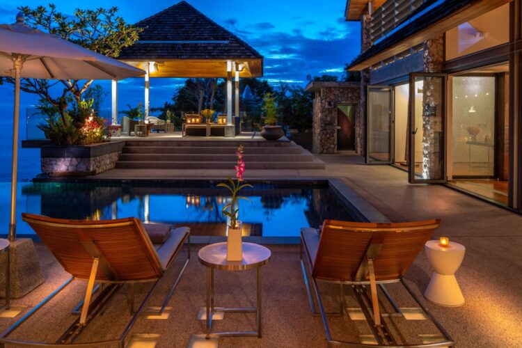 Villa Hale Malia Luxus Ferienhaus Phuket Thailand Mit Pool Mieten Liegen