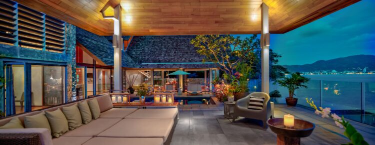 Villa Hale Malia Luxus Ferienhaus Phuket Thailand Mit Pool Mieten Lounge