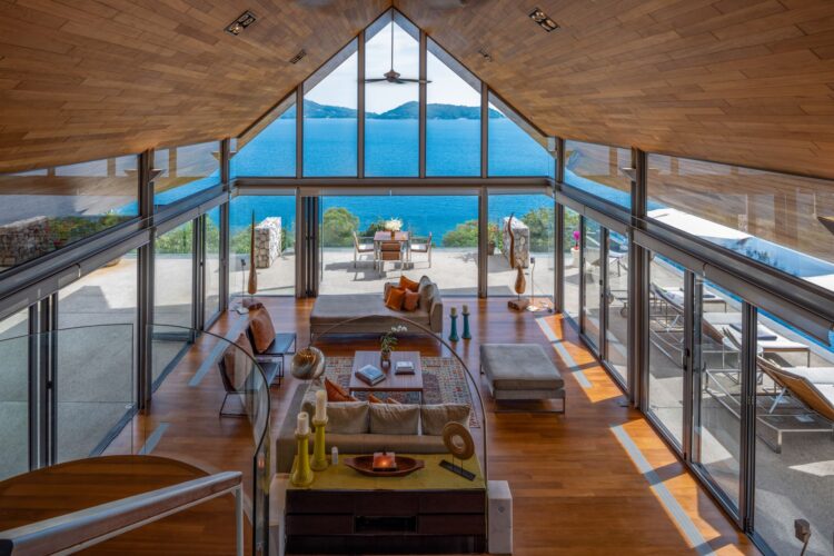 Villa Hale Malia Luxus Ferienhaus Phuket Thailand Mit Pool Mieten Wohnbereich